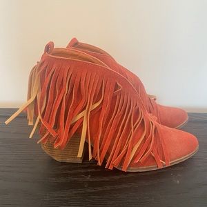 Beast Fashion Fringe Booties